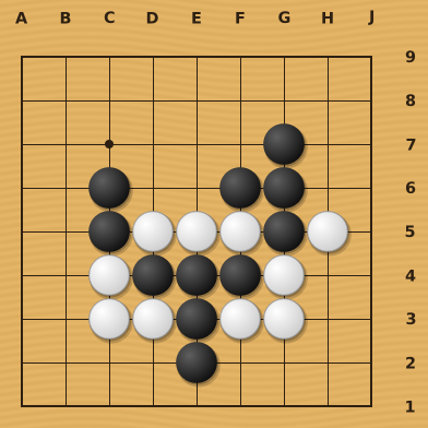 Go-Problem: Rank 17K, Black To Play